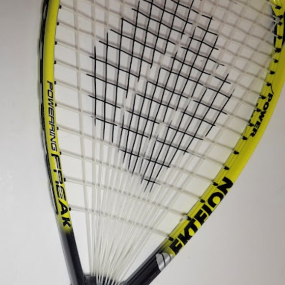 EKTELON RACQUET BALL RACQUET WITH COVER PRE-OWNED BUT STRINGS ARE TIGHT - Picture 6 of 7